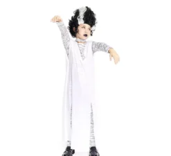 Abito bianco costume Monster Bride per ragazze e adolescenti