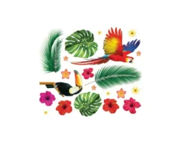 Adesivi murali tropicali 70x80 cm