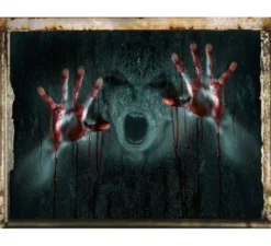 Adesivo 3D Mani Insanguinate 45x60 cm