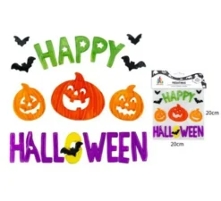 Adesivo gel felice zucca di Halloween