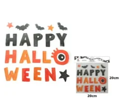 Adesivo gel per occhi felice di Halloween
