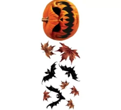 Adesivo murale zucca 25x70 cm