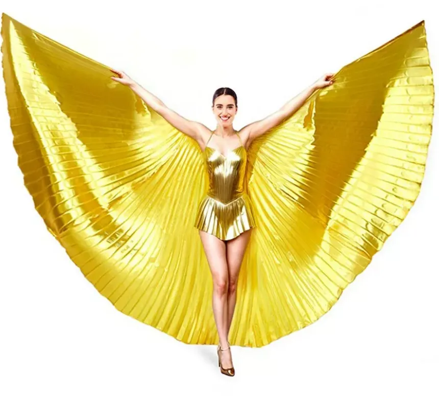Ali di danza del ventre in vari colori di 1,4 m