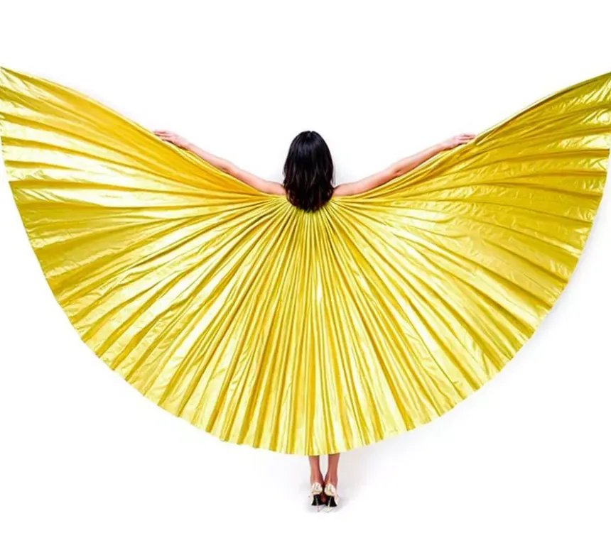 Ali di danza del ventre in vari colori di 1,4 m