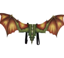 Ali di drago verde 92x34 cm