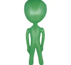 Alieno gonfiabile verde da 90 cm