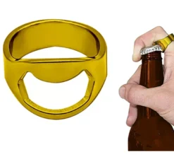 Anello apribottiglie in oro