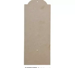Apribottiglie Circus in legno da muro 30x12 cm