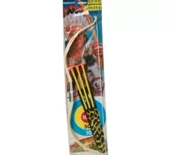 Arco indiano di 52 cm con 3 frecce