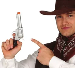 Argento Vaquero pistola 24 cm