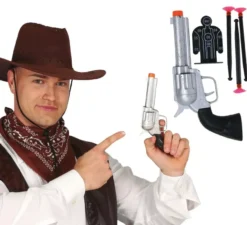 Argento Vaquero pistola 24 cm