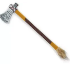 Ascia indiana giocattolo marrone da 47 cm
