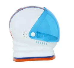 Astronauta Casco bianco e blu