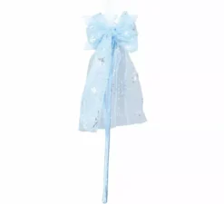 Bacchetta Blu con Stella e Velo 35 cm