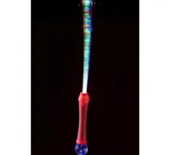 Bacchetta magica con luce e palla da discoteca di 36 cm