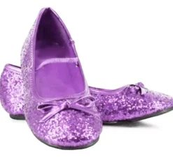 Ballerine viola glitterate nei numeri dal 22 al 41