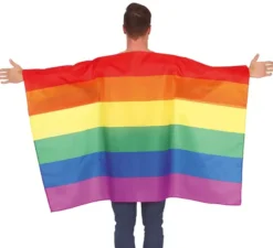 Bandiera Mantello Arcobaleno 145 X 90 cm