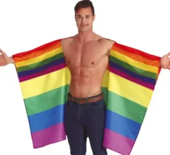 Bandiera Mantello Arcobaleno 145 X 90 cm