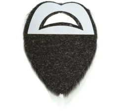 Barba e baffi grigi
