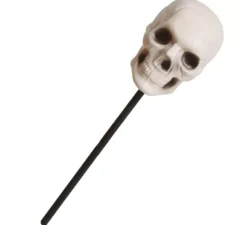 bastone con teschio da stregone 60 cm. Per Halloween