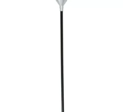 Bastone da passeggio a forma di diamante in argento, 85 cm