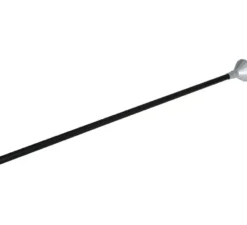 Bastone da passeggio a forma di diamante in argento, 85 cm
