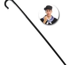 Bastone da passeggio nero staccabile da 88 cm