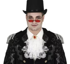 Bavaglino biondo vampiro bianco