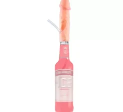 Beccuccio per bere da bottiglie a forma di pene
