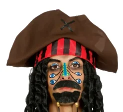 Bellissimo costume da pirata caraibico per uomo