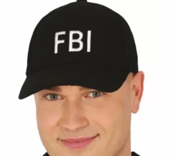 Berretto nero dell'FBI per adulto