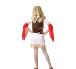 Bianco Costume egiziano con Velo Ragazze