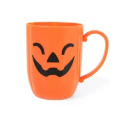 Bicchiere Happy Pumpkin con manico 8,5X12,5X10,5 cm