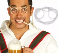 Bicchieri con tubo per Adult Party Beer