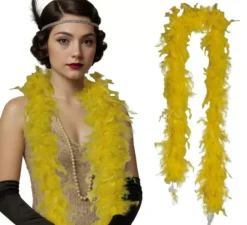 Boa di piume da 80 g in vari colori