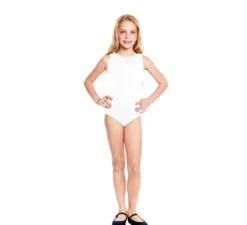 Body o body con spalline larghe bianche