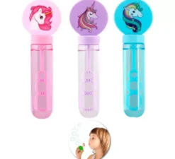 Bolla di sapone unicorno in colori assortiti