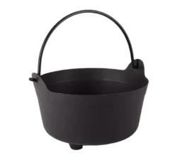 Bollitore nero 24 cm per la decorazione di Halloween
