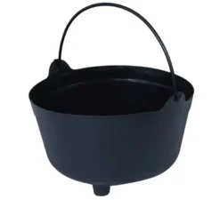 Bollitore nero 24 cm per la decorazione di Halloween