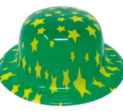Bombetta di plastica decorata