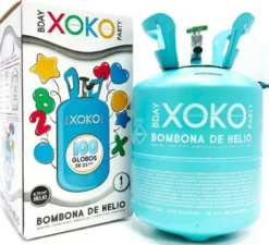 Bombola di elio da 22 litri o 0,7 m3 per riempire 90-100 palloncini