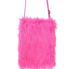 Borsa di peluche in vari colori