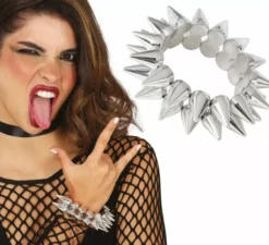 Bracciale a spillo in argento