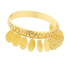 Bracciale romano con monete pendenti