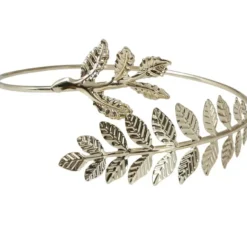 Braccialetto con alloro romano (metallo)