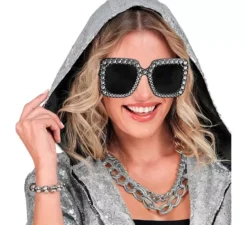 Braccialetto con palla da discoteca