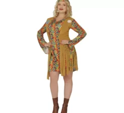Breve costume hippie per una donna