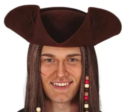 Brown Cappello pirata