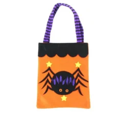 Busta porta caramelle Ragno in feltro 28x20 cm