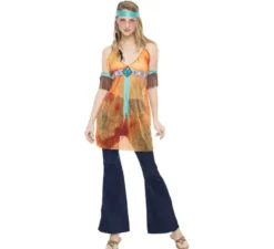 California hippie costume per donna